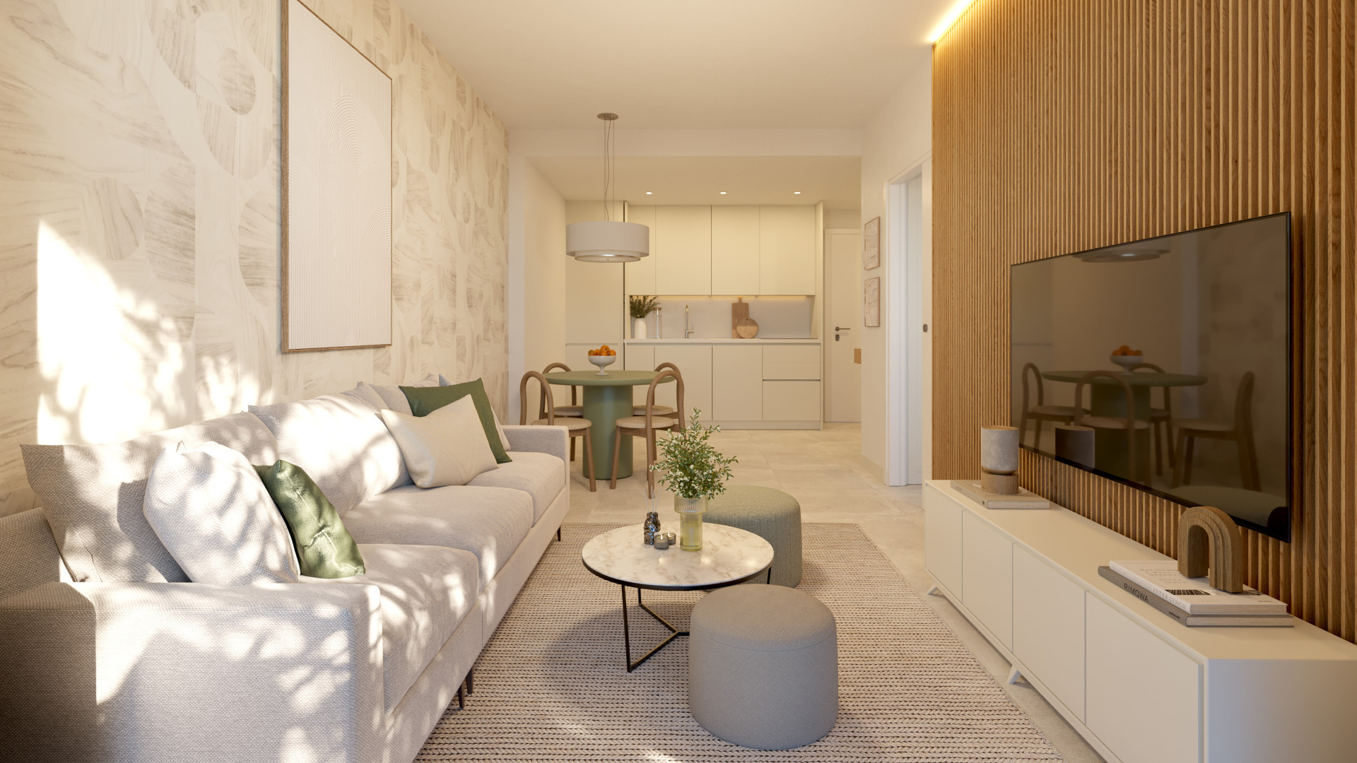 Piso de 1 Dormitorio en venta en Las Lagunas de Mijas