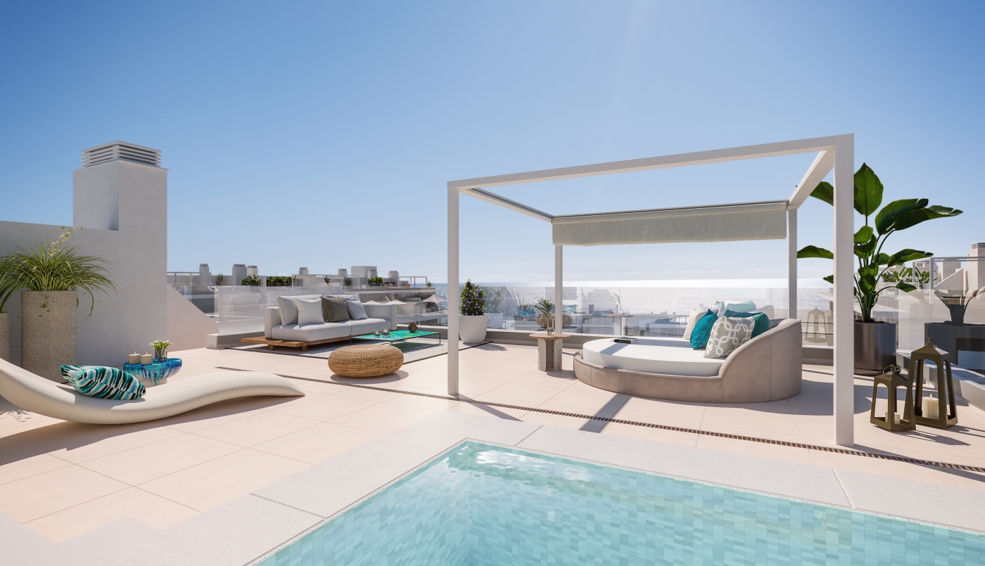 Piso de 3 Dormitorios y 2 Baños en venta en Estepona