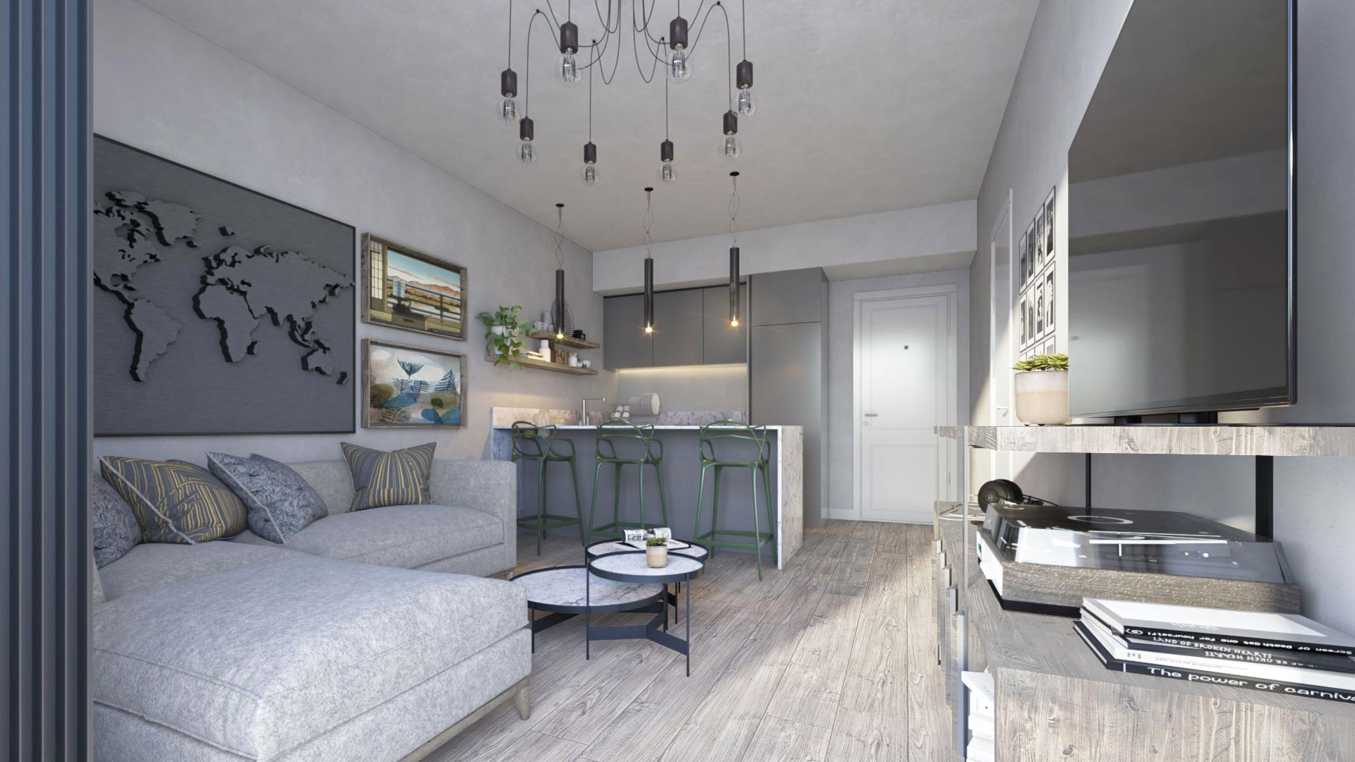 Piso de 3 Dormitorios en venta en Las Lagunas de Mijas