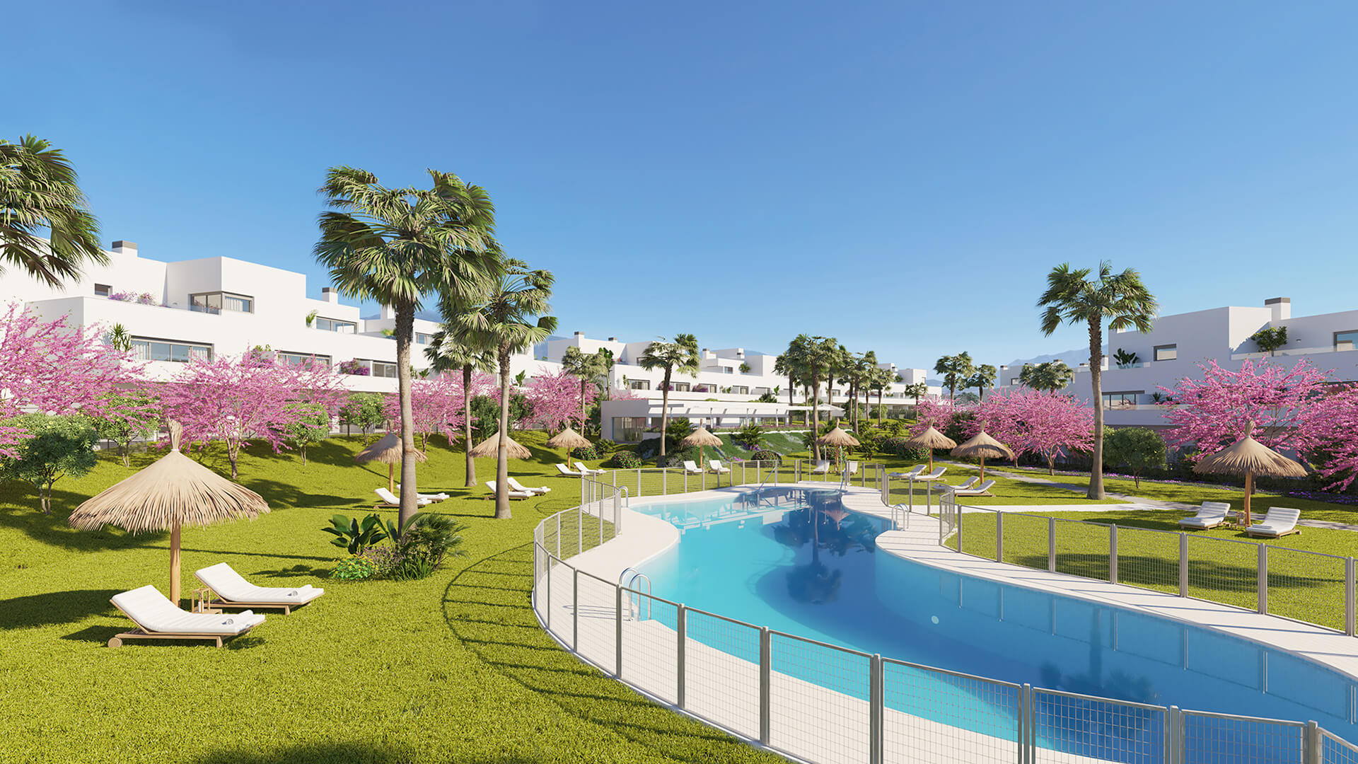 Piso de 2 Dormitorios y 2 Baños en alquiler en Cancelada, Estepona