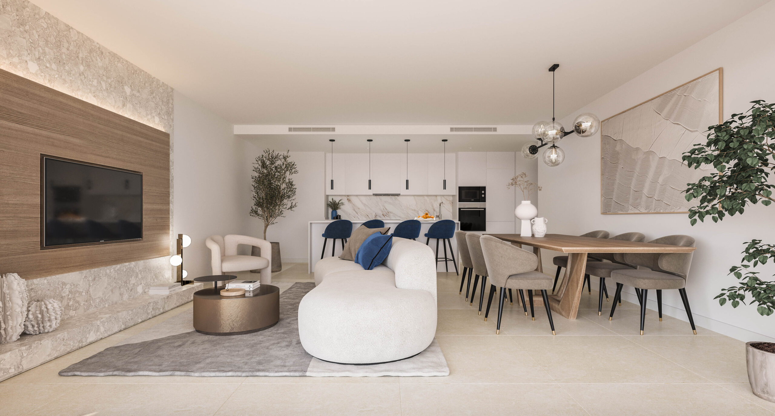 Piso de 3 Dormitorios en venta en Estepona